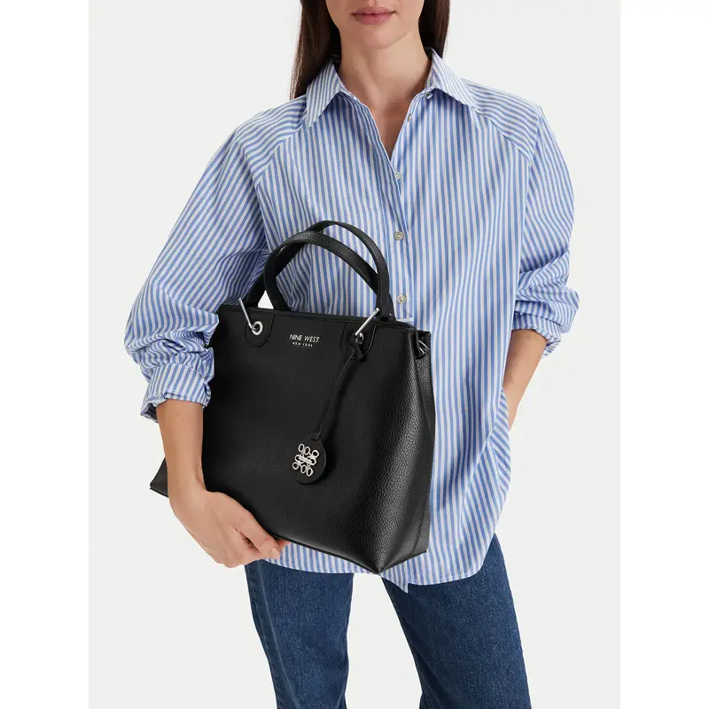 Borsetta Nine West CEO-Soho Bloom-LDA8569 Nero