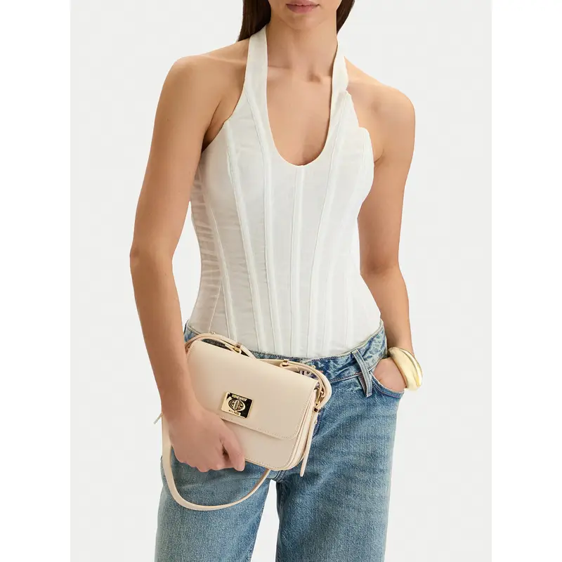 Borsetta Nine West CEO-Zuro-LDA8705 Écru Écru