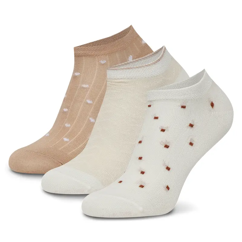 Calzini corti Nine West KR_NW_FRESITA_Z_SS25 (3 PACK) Beige