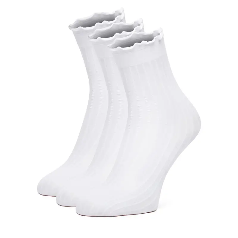 Calzini lunghi Nine West CEO_AS_NW_01_Z_AW25 (3-PACK) Bianco