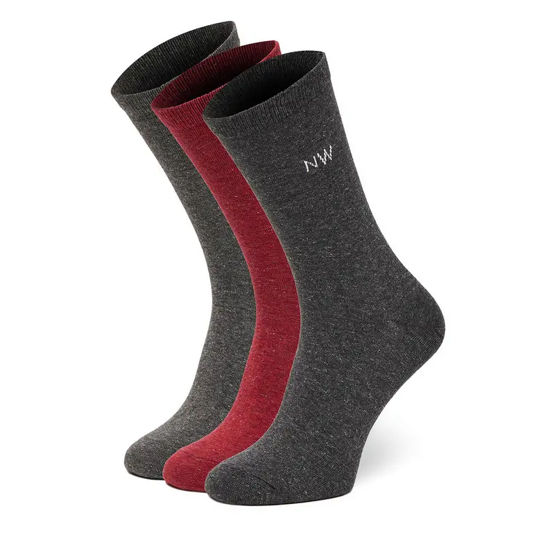 Calzini lunghi Nine West CEO_AS_NW_05_W_AW25 (3 PACK) Grigio