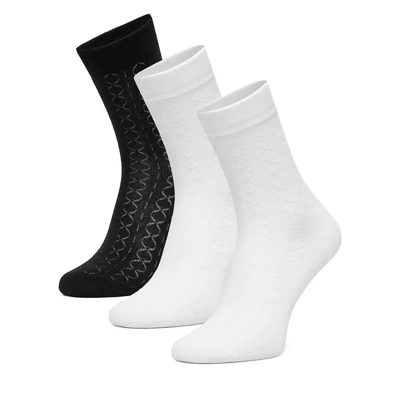 Calzini lunghi Nine West CEO_BR_NW_25077_W_AW25 (3 PACK) Bianco