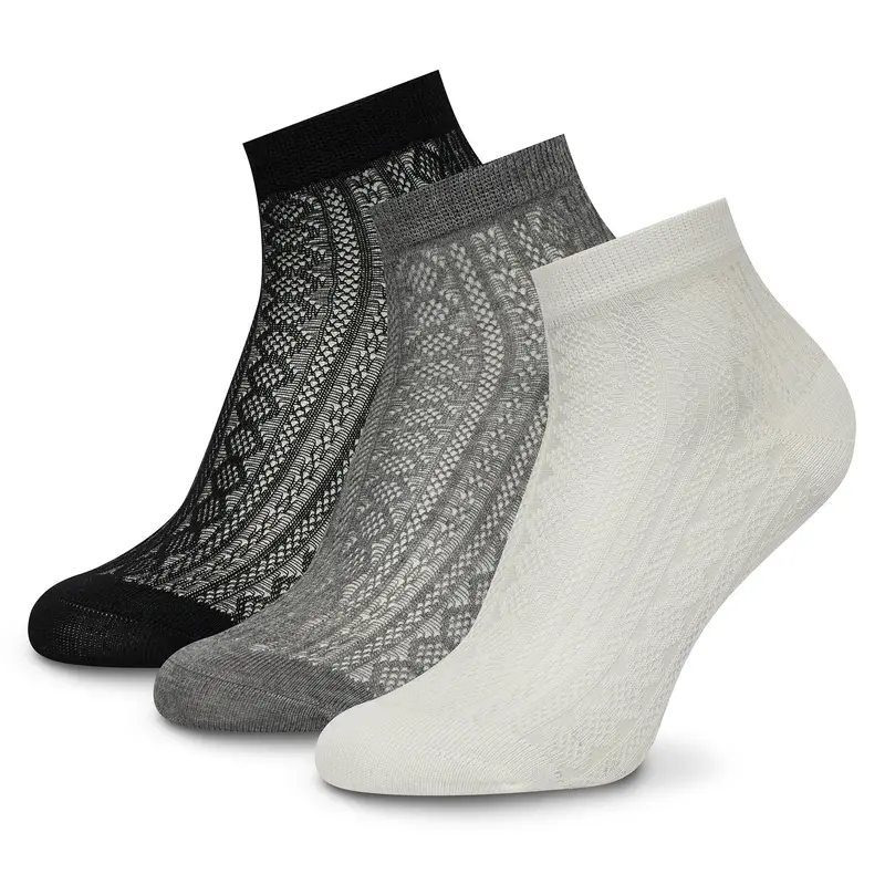 Calzini lunghi Nine West KR_NW_SHINY_Z_SS25 (3 PACK) Multicolore