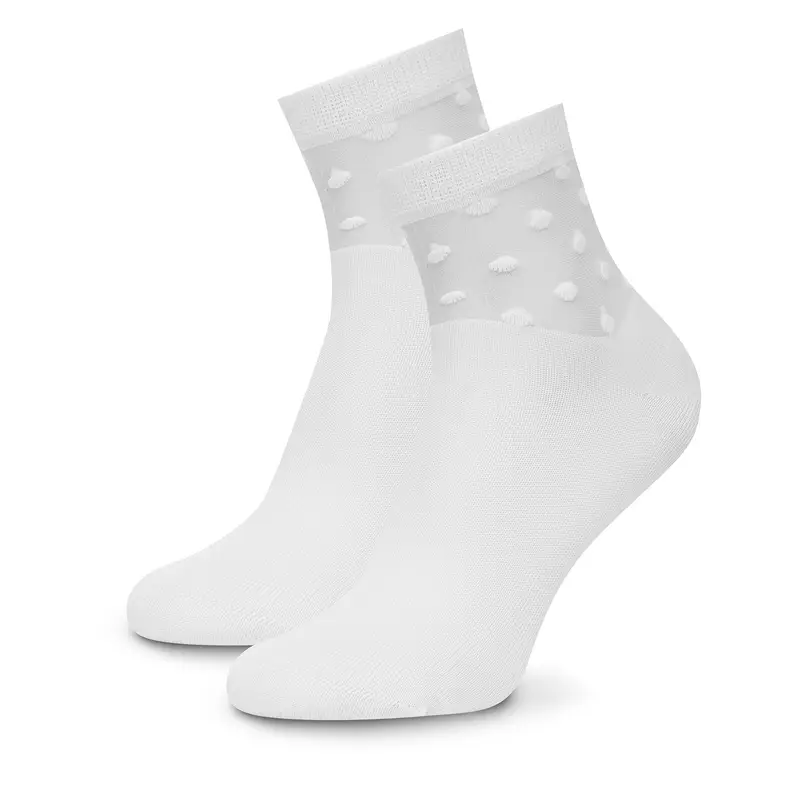 Calzini lunghi Nine West KR_NW_STREET_W_SS25 (2 PACK) Bianco