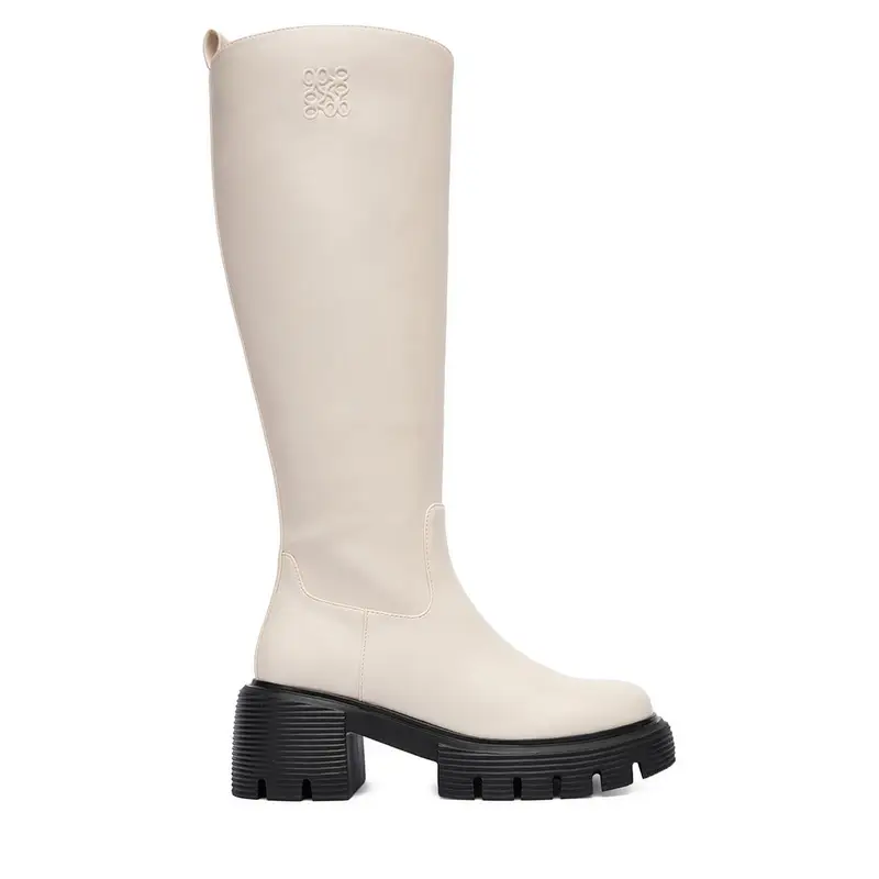 Stivali Nine West CEO-SUMAYA-01 Écru Écru