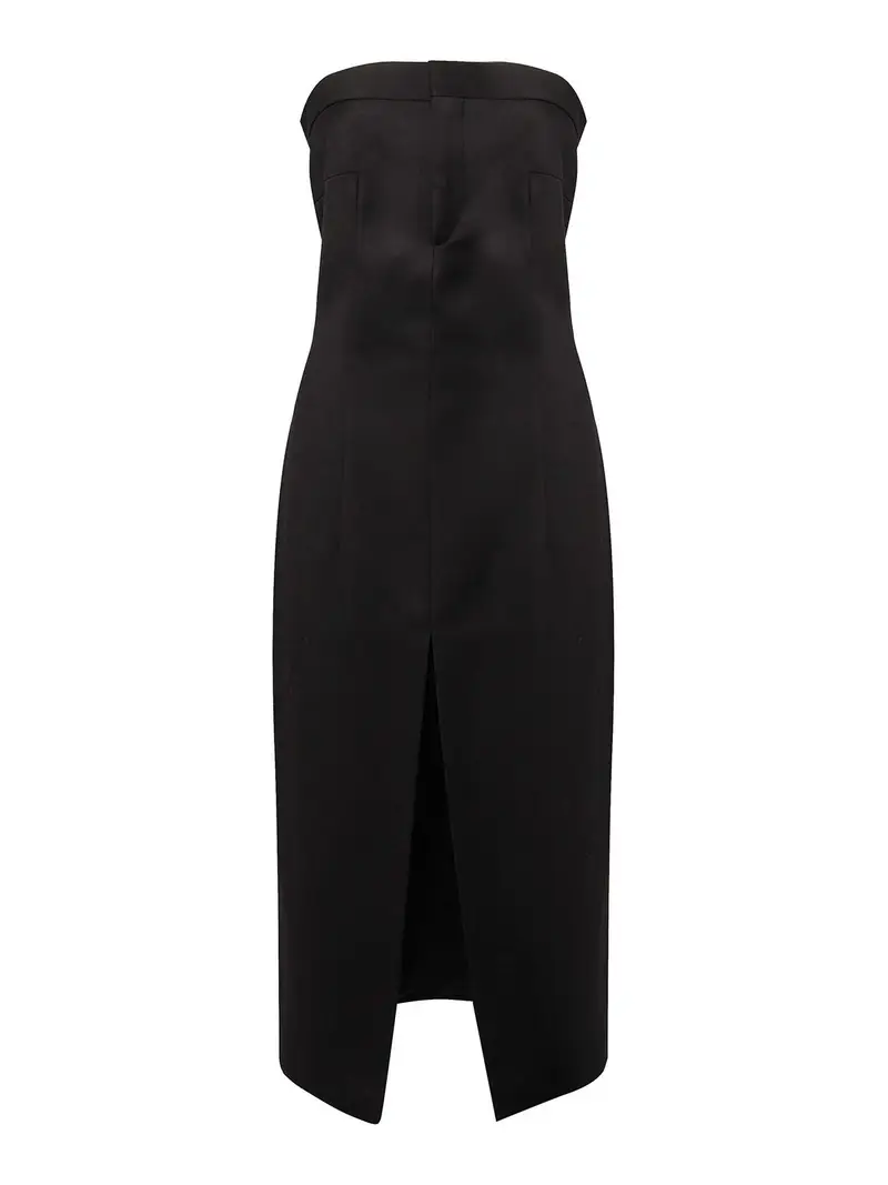 Vestito di flanella Victoria Nero