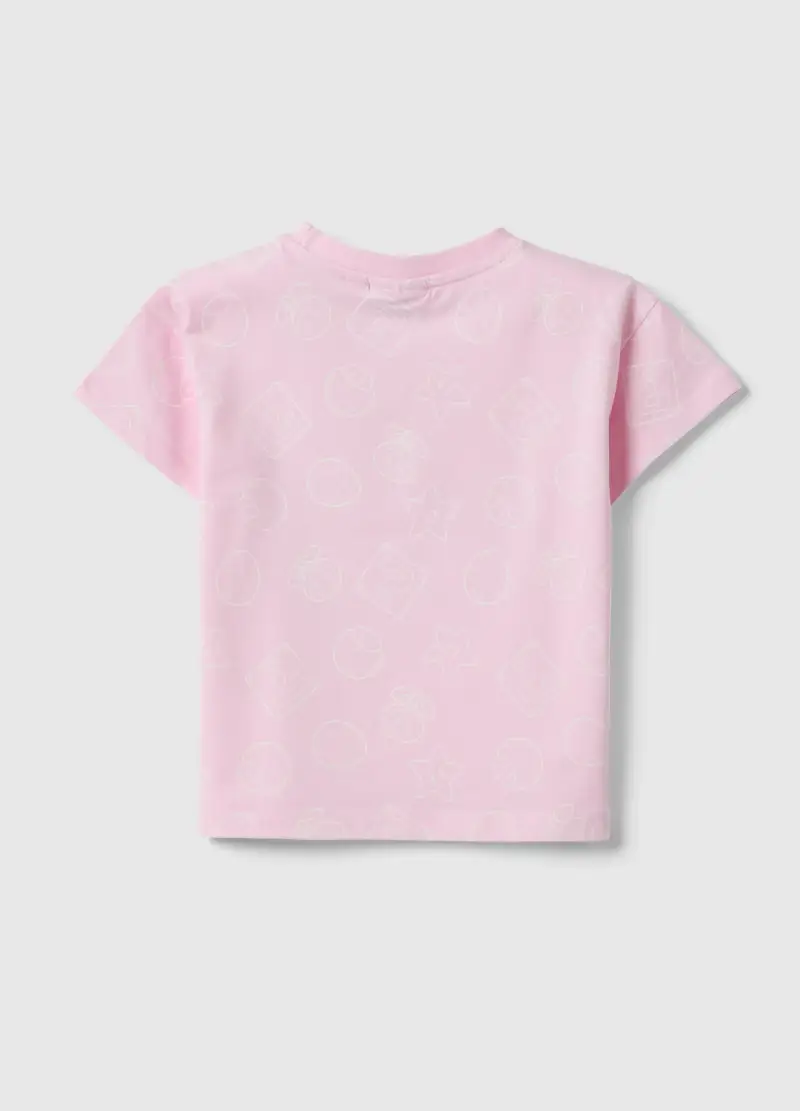 Nintendo T-shirt Bambina Rosa 4312537 miniatura 2