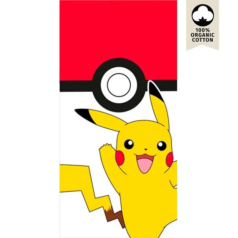 Telo mare in cotone Nintendo Pokémon Pikachu Pokeball