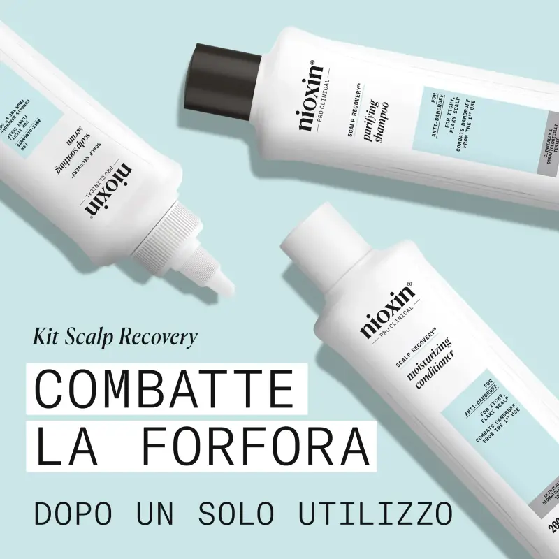 Cura dei Capelli Scalp Recovery Kit Trifasico - Forfora, Cofanetto per capelli miniatura 3