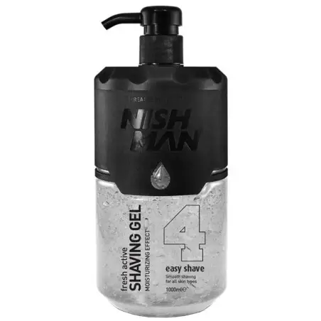 Gel da barba Nishman 4 Fresh Active Easy Shave 1000ml