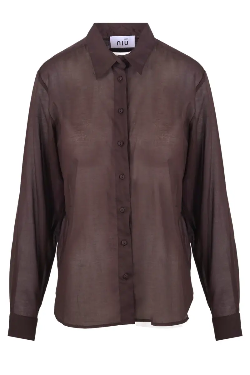 Camicia - 470380 - Cioccolato