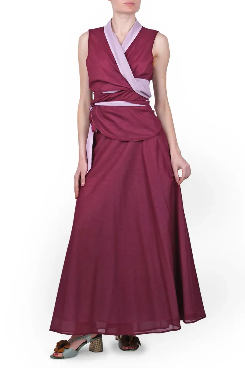 Gonna - 470365 - Bordeaux miniatura 2