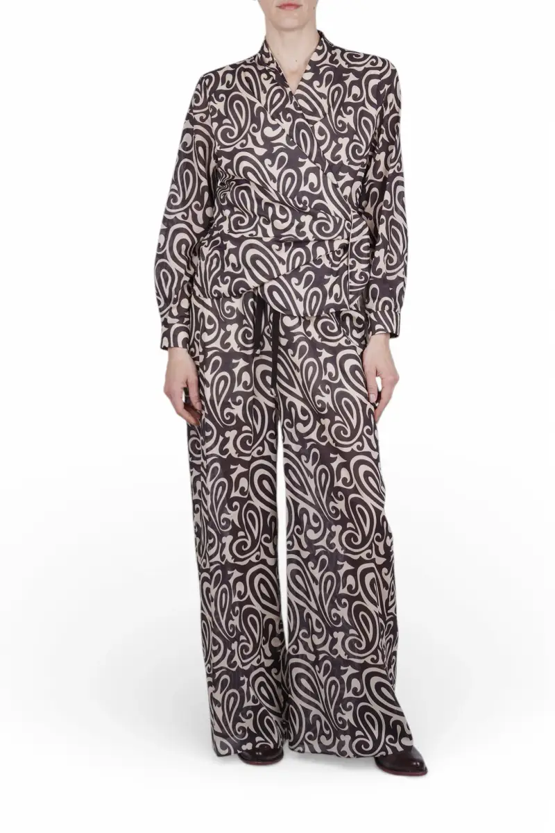 Pantalone - 470352 - Beige/Moro miniatura 2