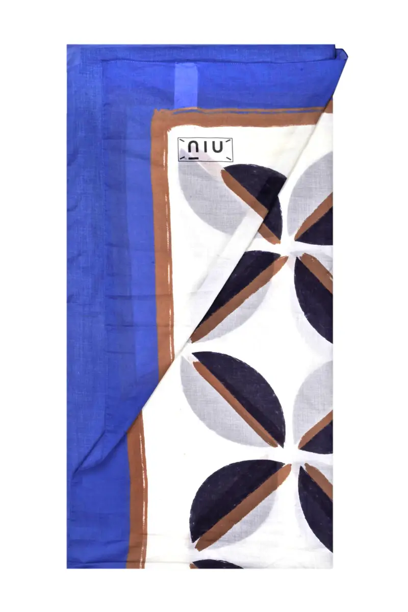 Sciarpa - 470382 - Panna/Blu