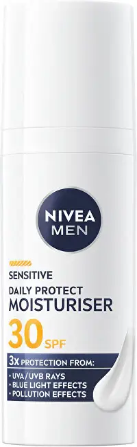 Crema giorno idratante uomo SPF 30 Men Sensitive (Daily Protect) 50 ml
