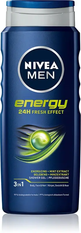 Nivea Energy Gel Doccia uomo - 500ml