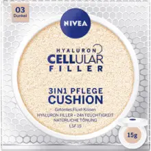 Hyaluron Cellular Filler 3 in 1 Care Cushion Makeup SPF15 - Trucco leggermente coprente in spugna 15 g 02 Medium