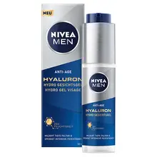 Men Hyaluron Anti-Age Hydro Viso - Gel rinfrescante per la pelle - 50ml