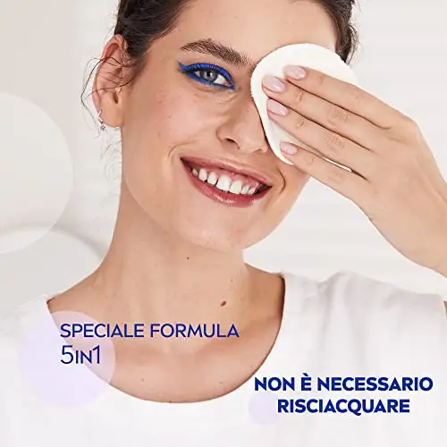 NIVEA MicellAIR 5in1 Acqua Micellare Delicata 400 ml, Struccante viso e occhi dall'azione lenitiva, Detergente viso miniatura 3