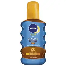 Olio solare protettivo e abbronzante SPF 20 - 200 ml