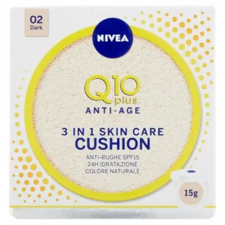 Q10 Plus Anti-Age 3 In 1 Skin Care Cushion 15 G - 02 Dark