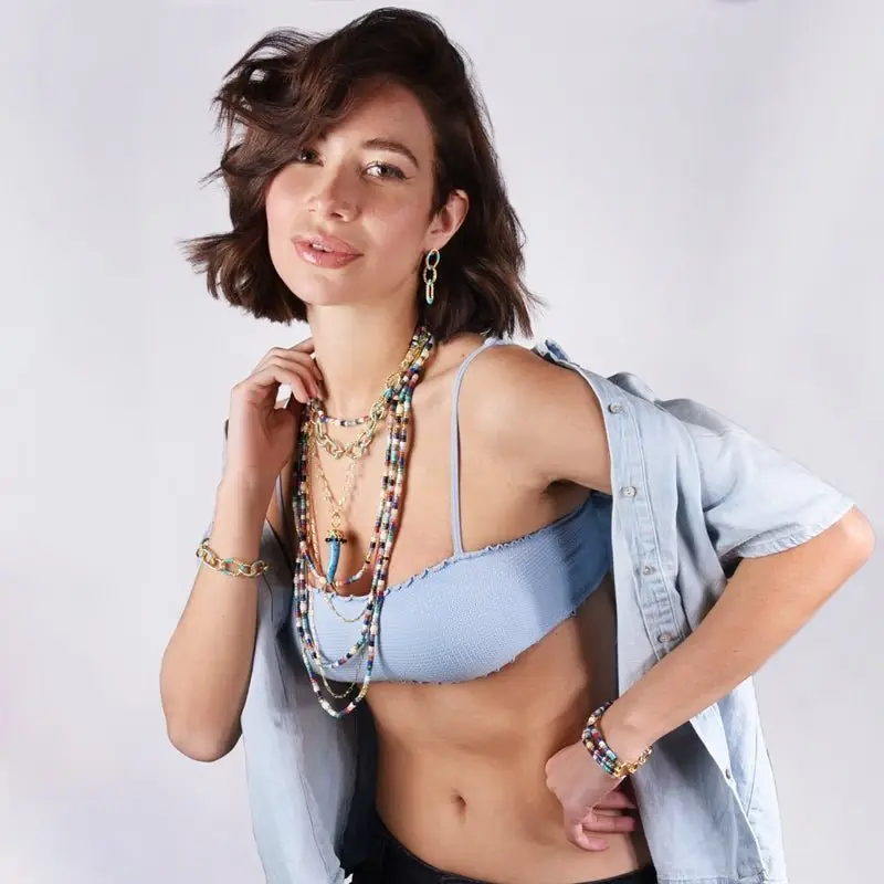 Orecchini Mavy In Argento 925 E Smalto - Nivy