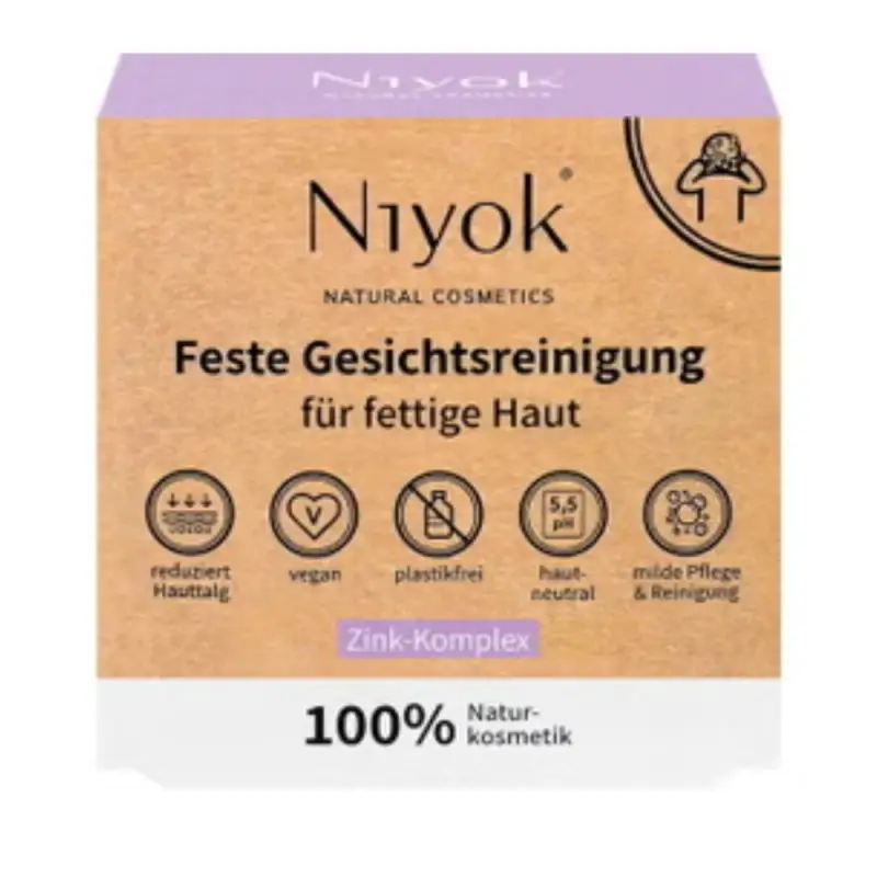 Detergente Viso Solido al Complesso di Zinco, da 80 g