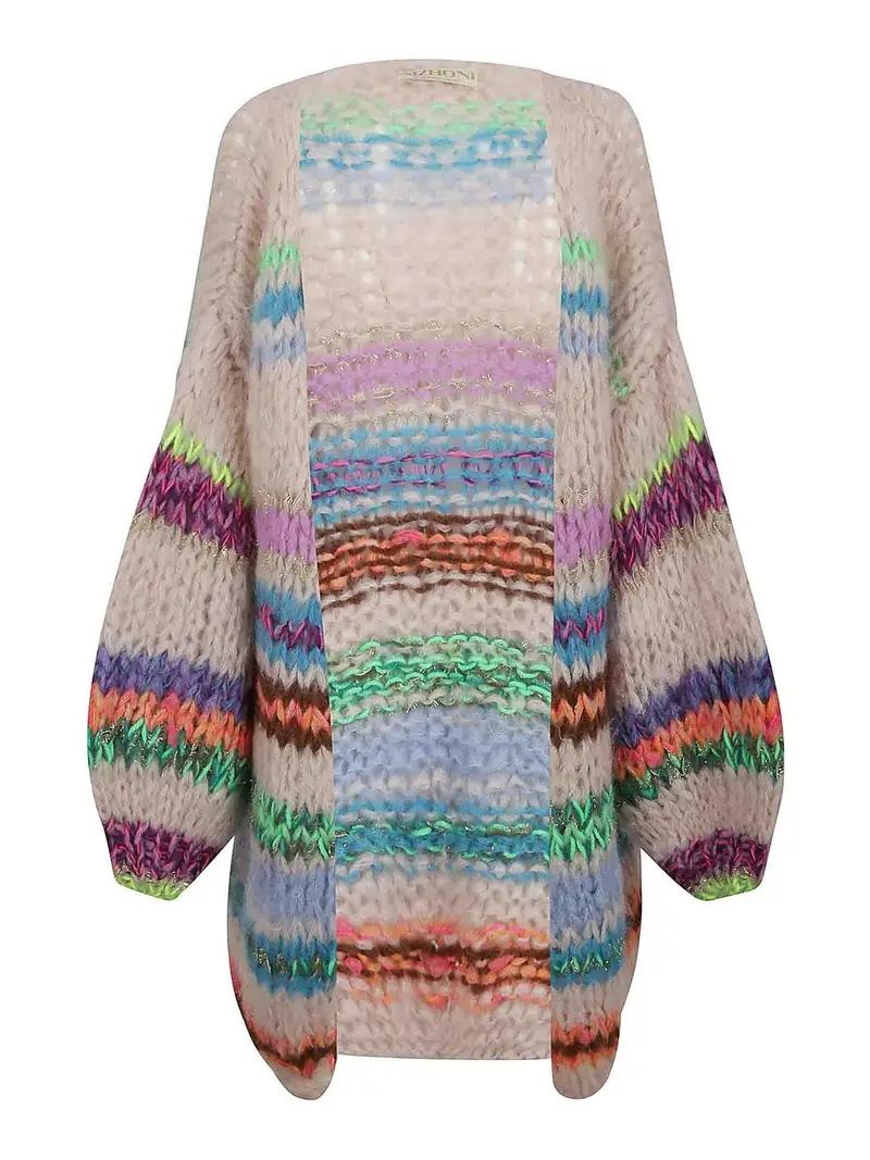 NIZHONI Cardigan Bianco 3260093