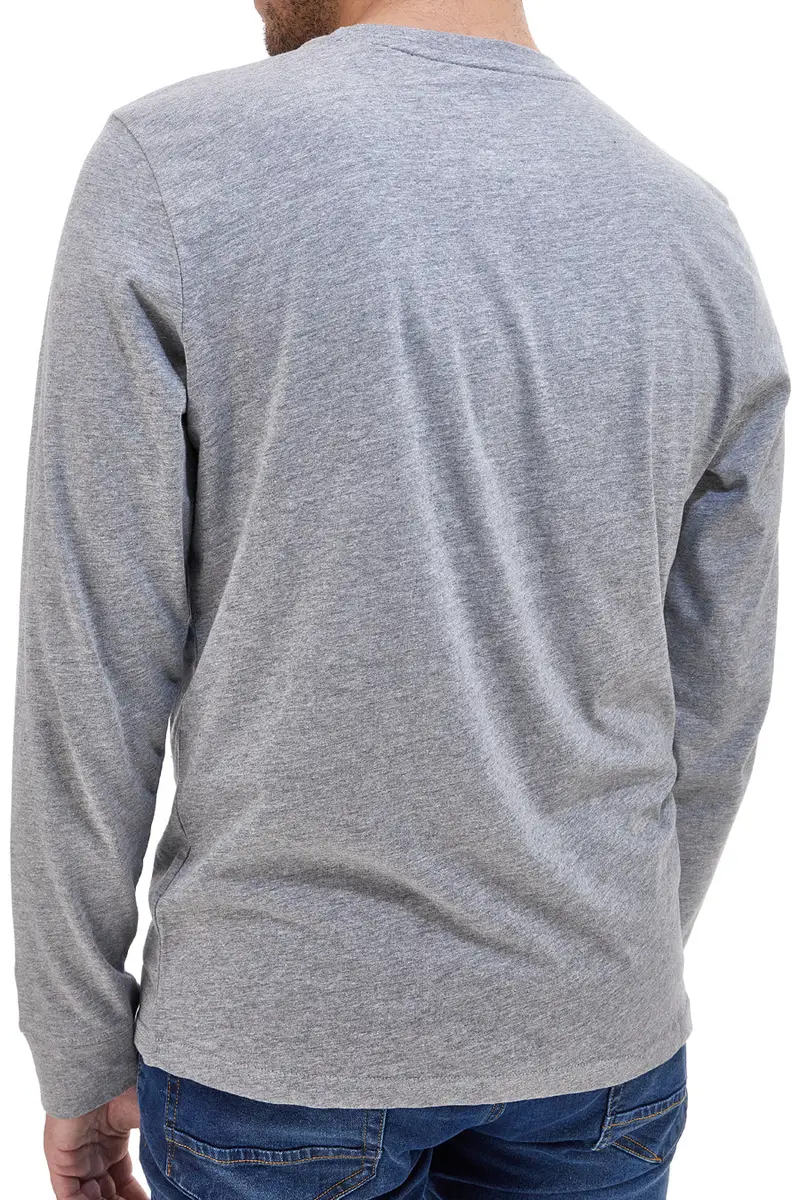 Rundhals-Shirt in Grau mit langen Ärmeln NO LIMITS MATL001W24 [GRIGIO] miniatura 2