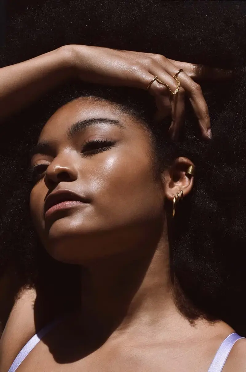 orecchini in argento placcato in oro miniatura 3