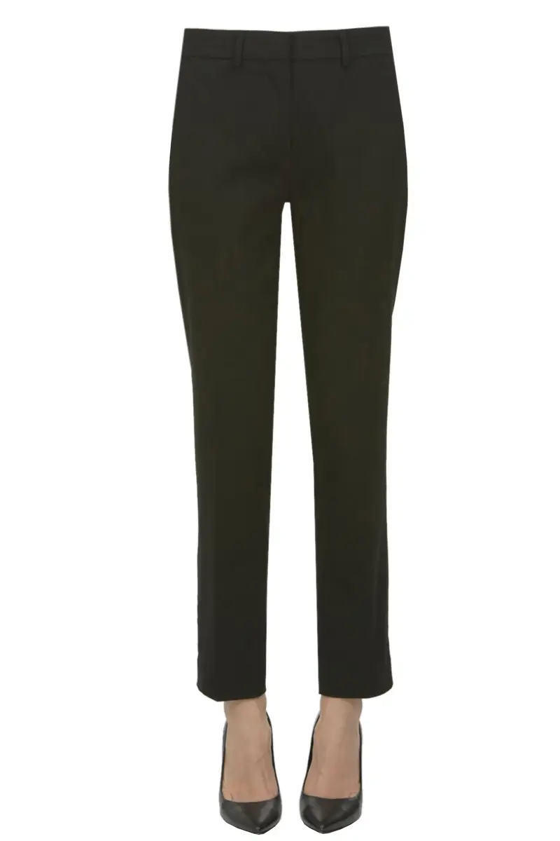 Pantaloni a sigaretta Nero