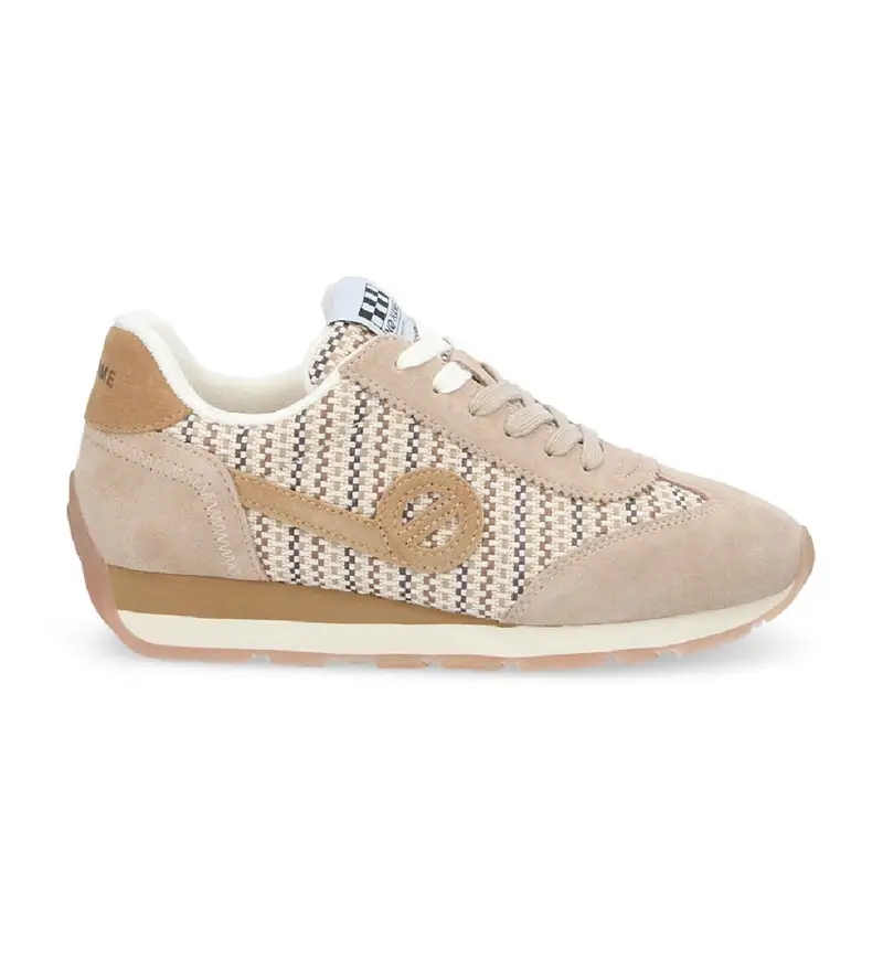 per donna KNHRGRS Sneakers da jogging City Run beige (37), Basso, Stringhe, Casual