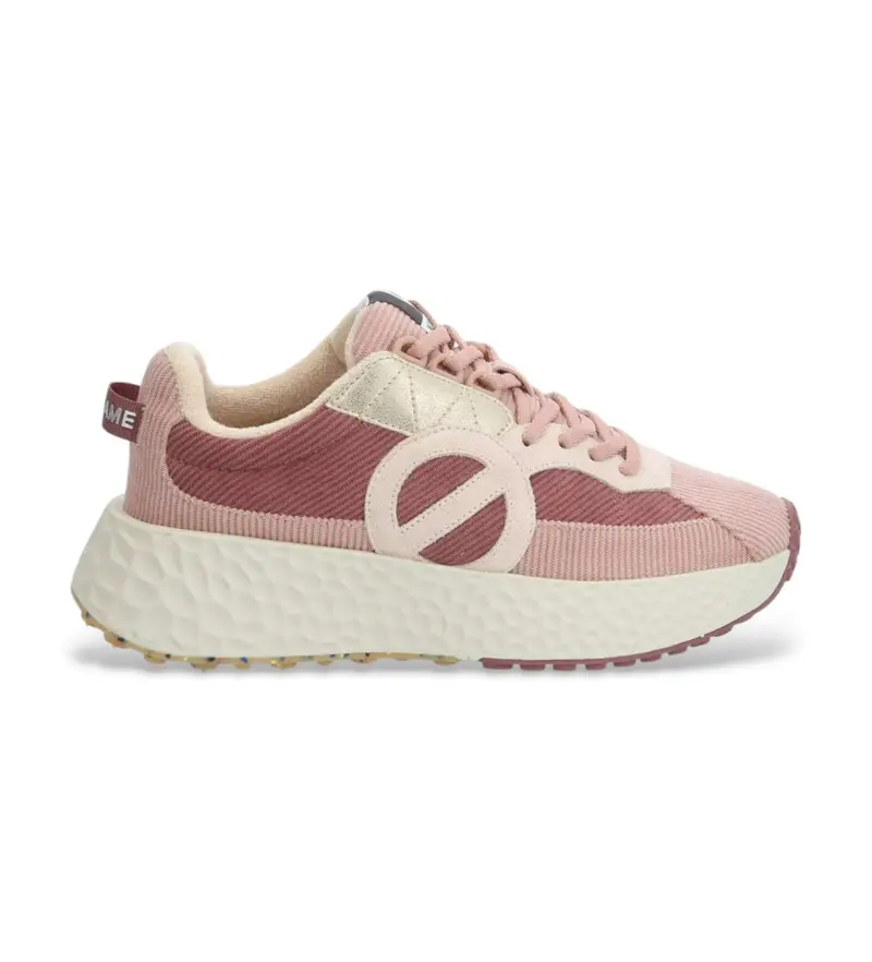 per donna. KNVCDD0 Sneakers rosa Carter Runner Daddy (36), 1 a 3 cm, Stringhe, Casual, Poliestere riciclato