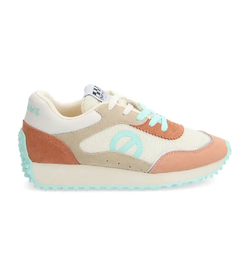 per donna. LNIAKSD Sneakers da jogging punk multicolori (37), Basso, Stringhe, Casual, Multicolore Pelle