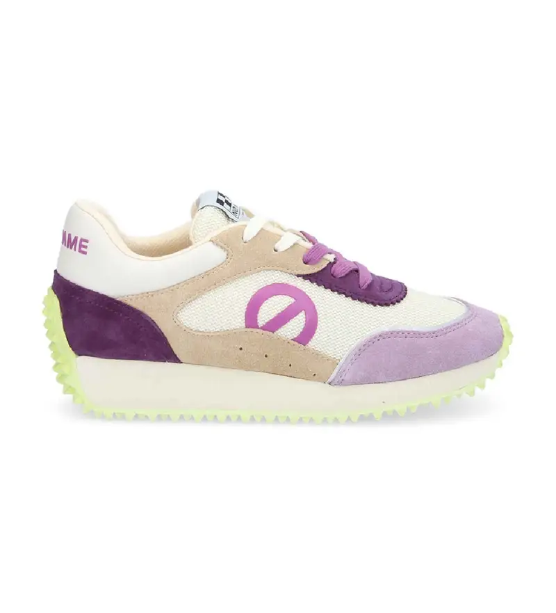 per donna. LNIAKSD Sneakers da jogging punk viola (37), Basso, Stringhe, Casual, Lilla
