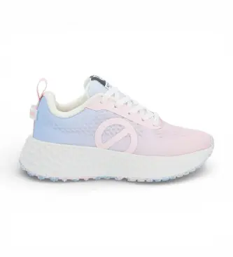 per donna LNVD000 Sneakers Carter Fly, blu e rosa (36), 3 a 5cm, Stringhe, Casual