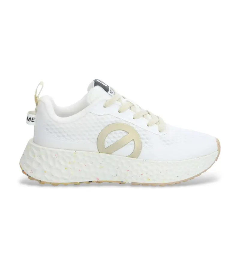 per donna LNVDMEM Sneakers bianche Carter Fly Mesh (36), Bianco, 1 a 3 cm, Stringhe, Casual, Poliestere riciclato