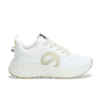 per donna LNVDMEM Sneakers bianche Carter Fly Mesh (39), Bianco, 1 a 3 cm, Stringhe, Casual, Poliestere riciclato