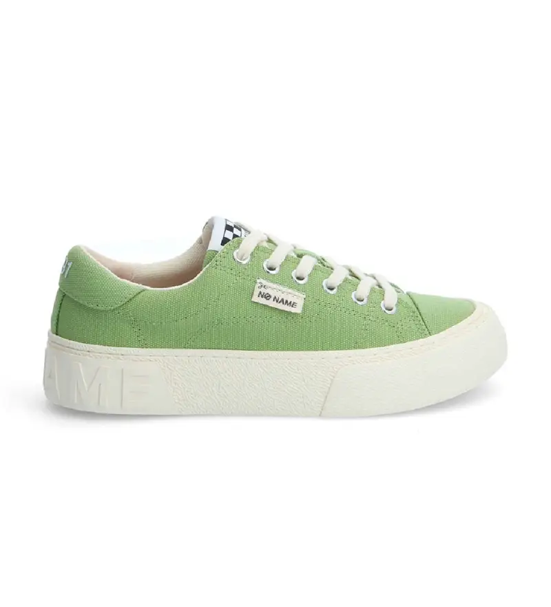 per donna. QNBCOD0 Sneakers Green Reset (36), Tessuto, Basso, Stringhe, Casual, Verde
