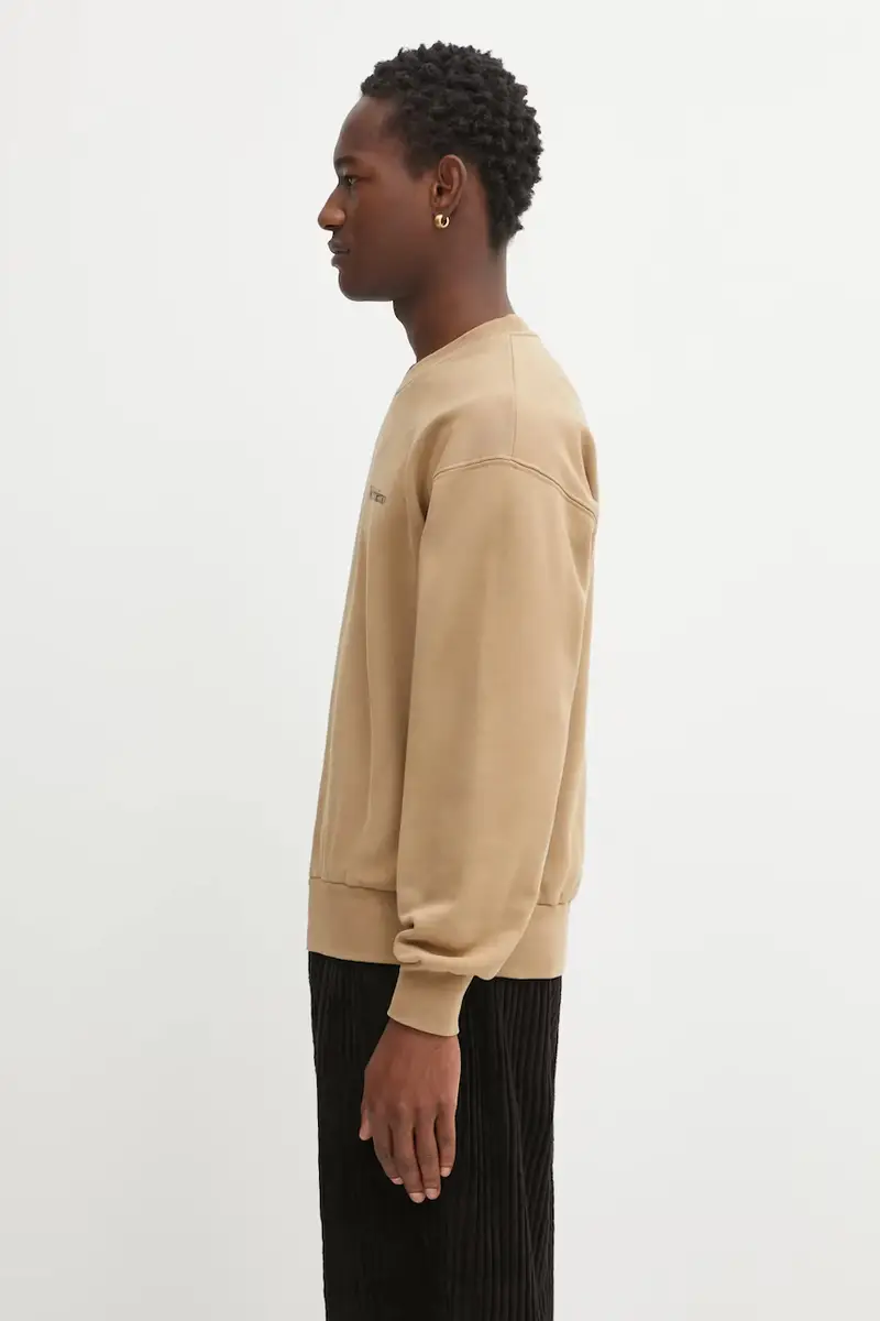 felpa in cotone Mini Problemo uomo colore verde NP2000904 miniatura 2