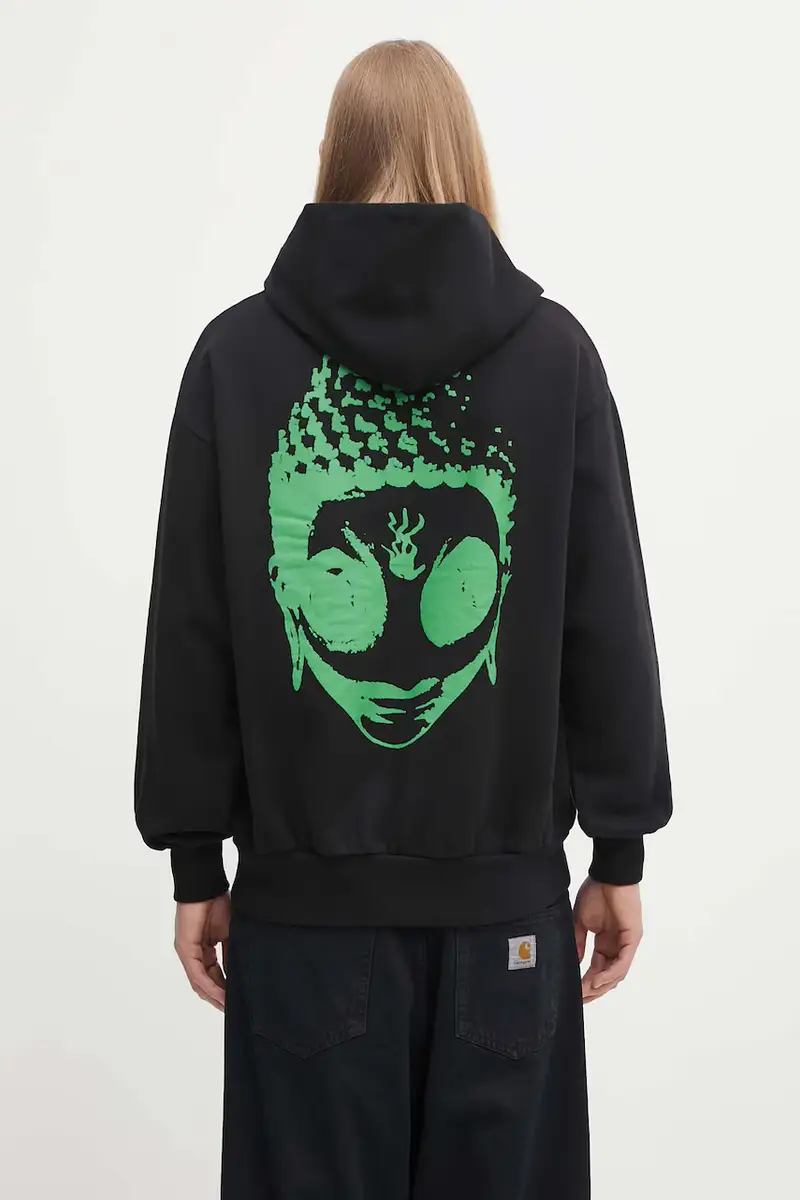 felpa in cotone Sidd Nero