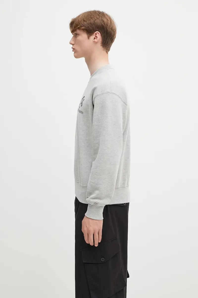 felpa NYP Sweatshirt Grigio miniatura 2