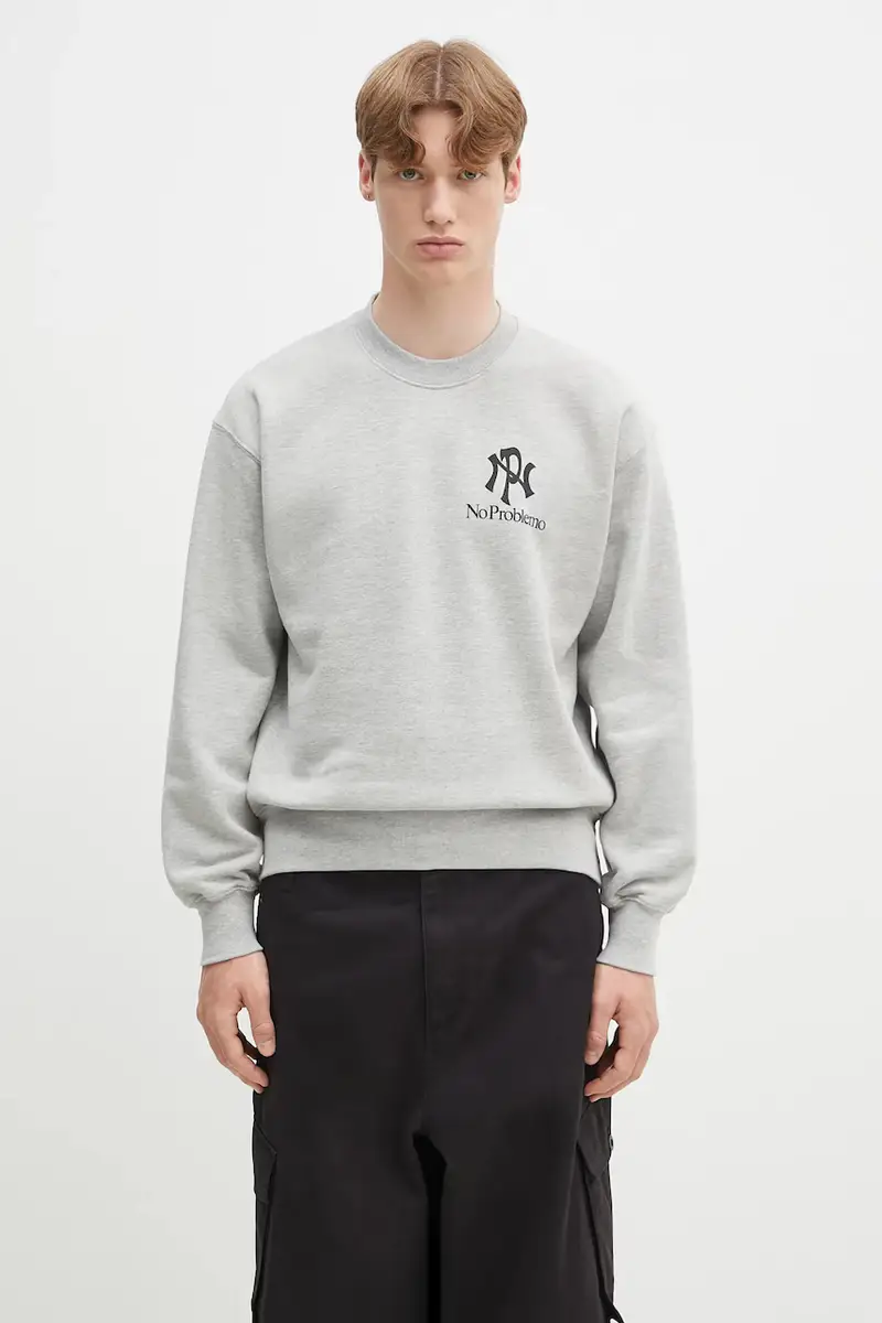 felpa NYP Sweatshirt Grigio
