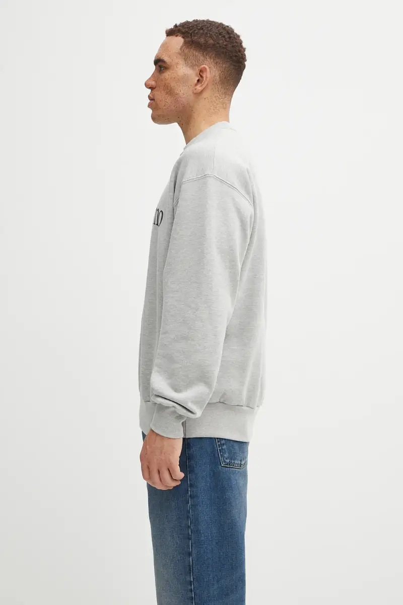 felpa uomo colore grigio NP2000204 miniatura 2