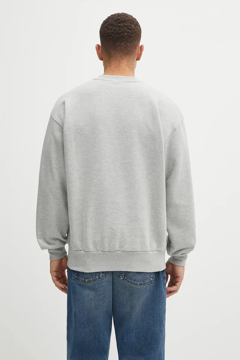 felpa uomo colore grigio NP2000204 miniatura 3