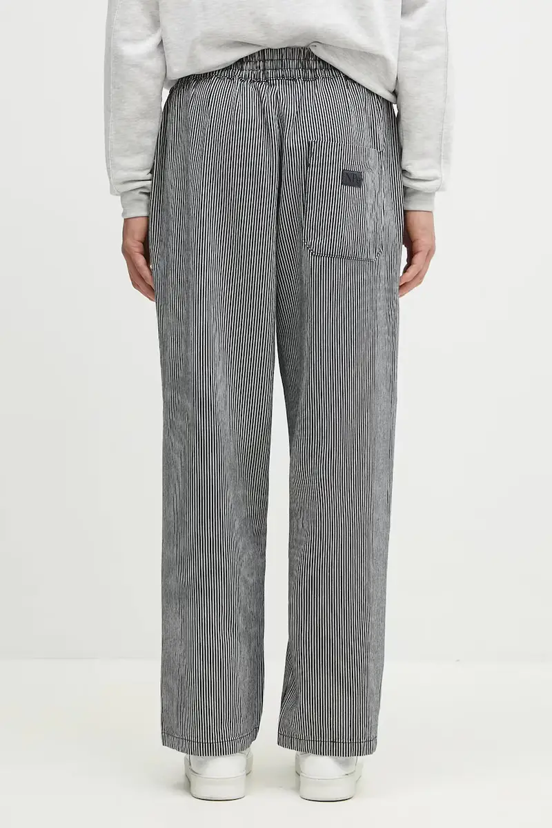 pantaloni in cotone Mini Problemo Work Pant - Denim Blu miniatura 3