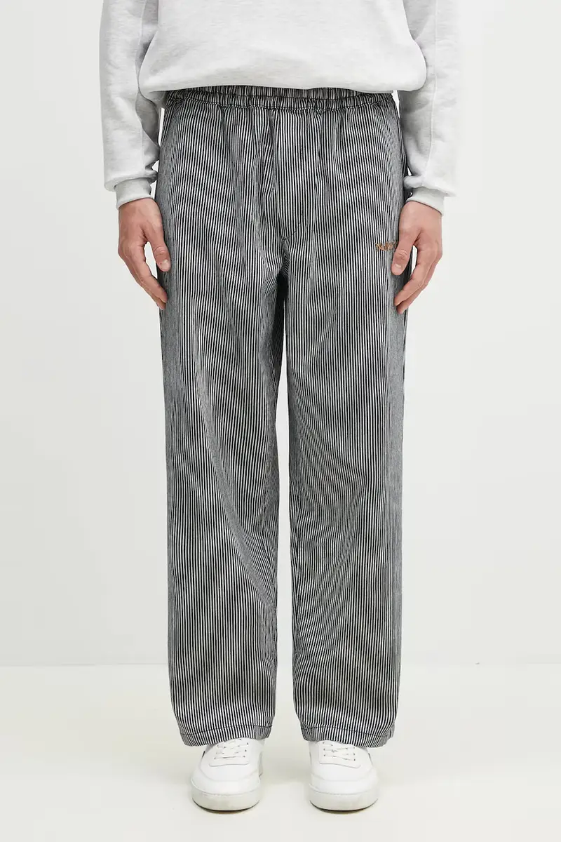 pantaloni in cotone Mini Problemo Work Pant - Denim Blu