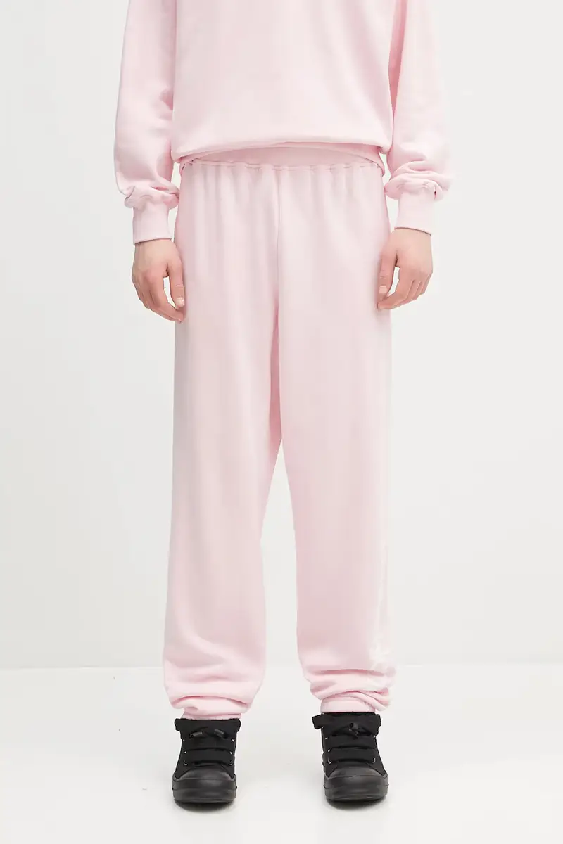 pantaloni tuta di cotone No Problemo Sweatpant Rosa