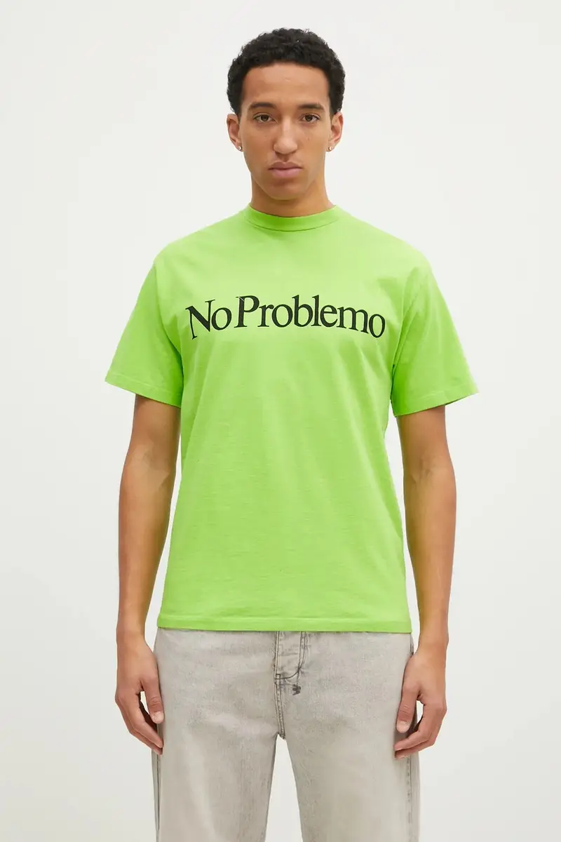 No Problemo T-shirt Uomo Verde 2260930