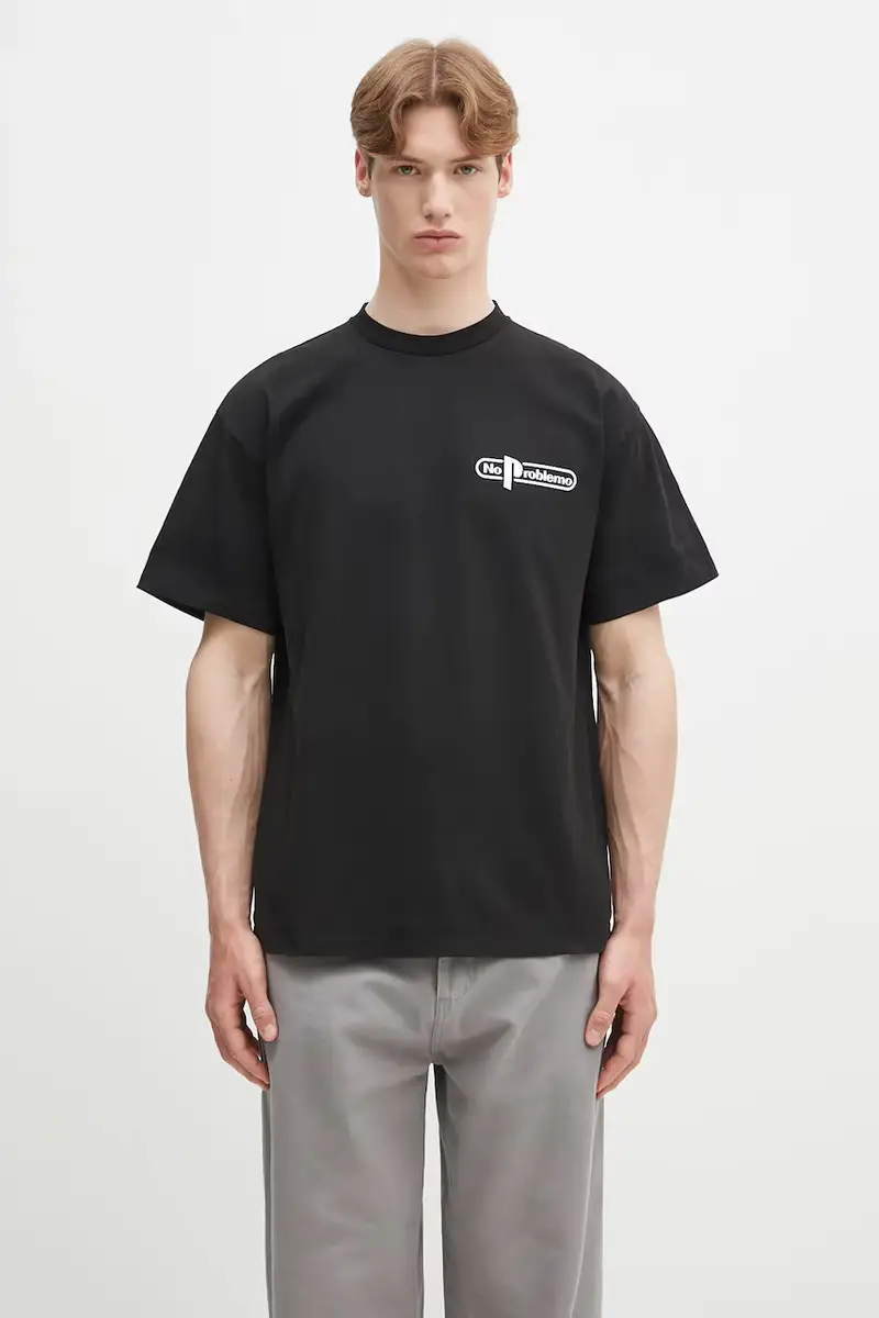 No Problemo T-shirt Nero 4157755 miniatura 3